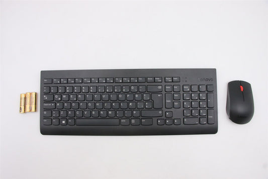 Lenovo ThinkStation P330 2nd Gen Wireless Keyboard Mouse Icelandic Black 01AH843