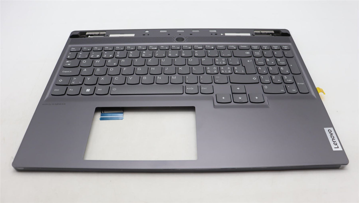 Lenovo Legion S7 16IRH8 Palmrest Cover Keyboard Swiss Black Backlit 5CB1L67982