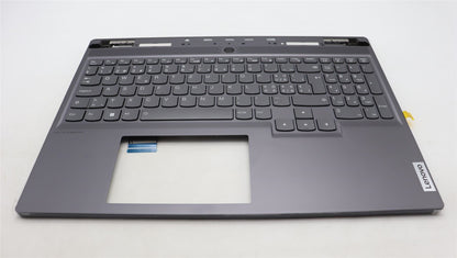 Lenovo Legion S7 16IRH8 Palmrest Cover Keyboard Swiss Black Backlit 5CB1L67982