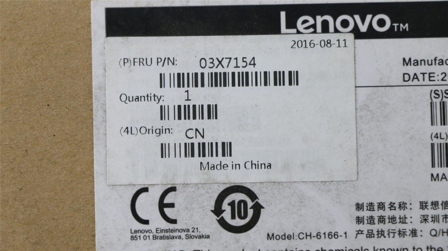 Lenovo Fru Lenovo Mono Analogue Headset 03X7154