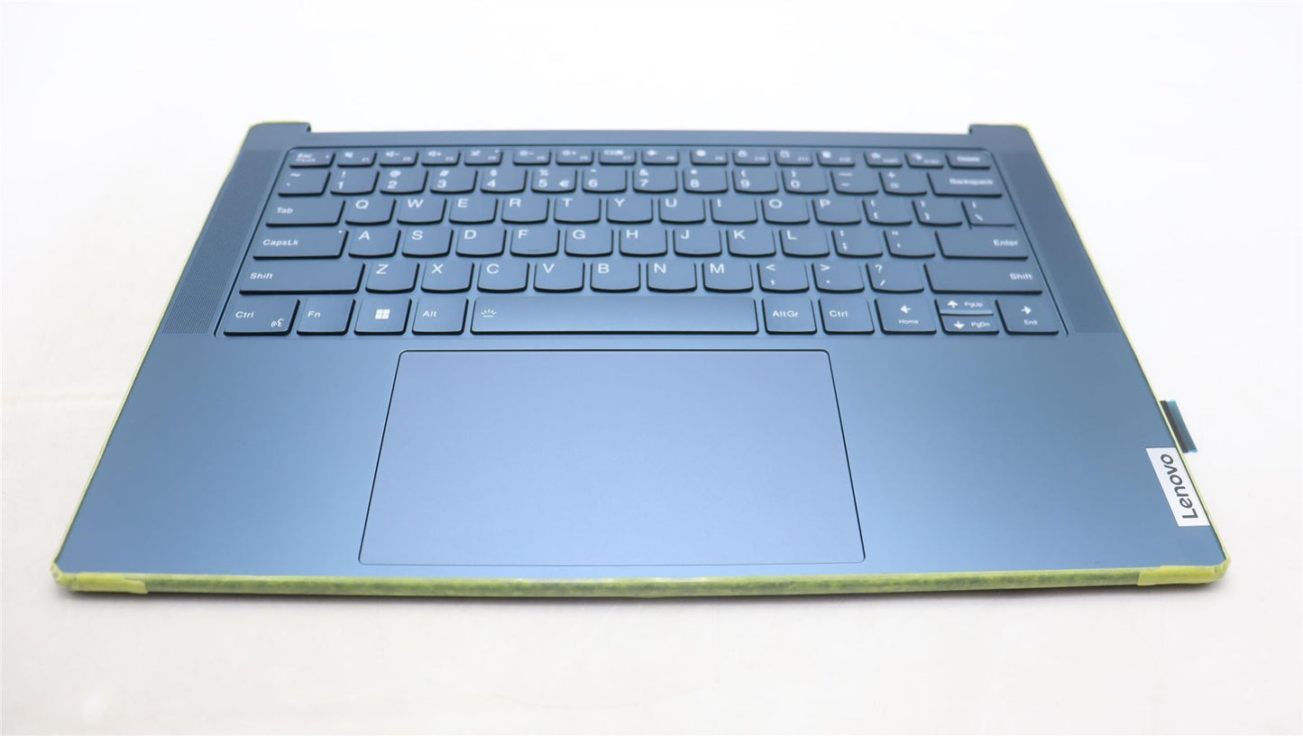 Lenovo Yoga 7 14APU8 Palmrest Cover Touchpad Keyboard US Euro 5CB1L80564