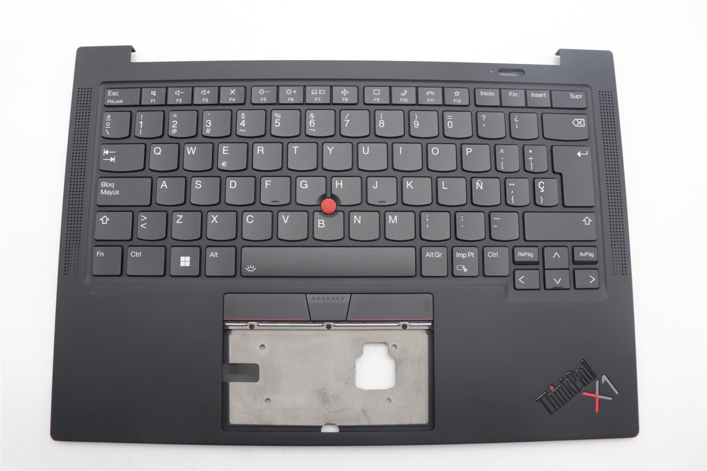 Lenovo ThinkPad X1 11th Gen Palmrest Cover Keyboard Spanish Black 5M11H62696