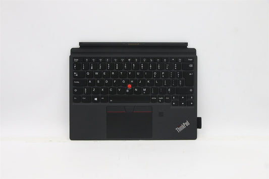 Lenovo MECH_ASM Backlit KB 058 FRA FPR Black French Keyboard 5M11A36982