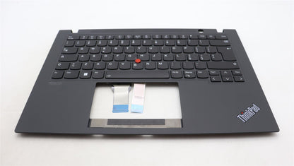 Lenovo ThinkPad T14s Gen 2 Keyboard Palmrest Top Cover Italian Black 5M11F24604