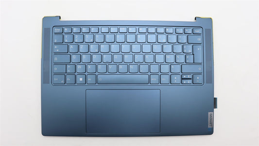 Lenovo Yoga 7 14IRH8 Palmrest Cover Touchpad Keyboard French Grey 5CB1L39524