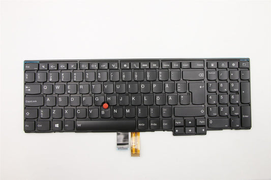 Lenovo ThinkPad T540p W540 T550 Keyboard Swedish Black Backlit 04Y2491