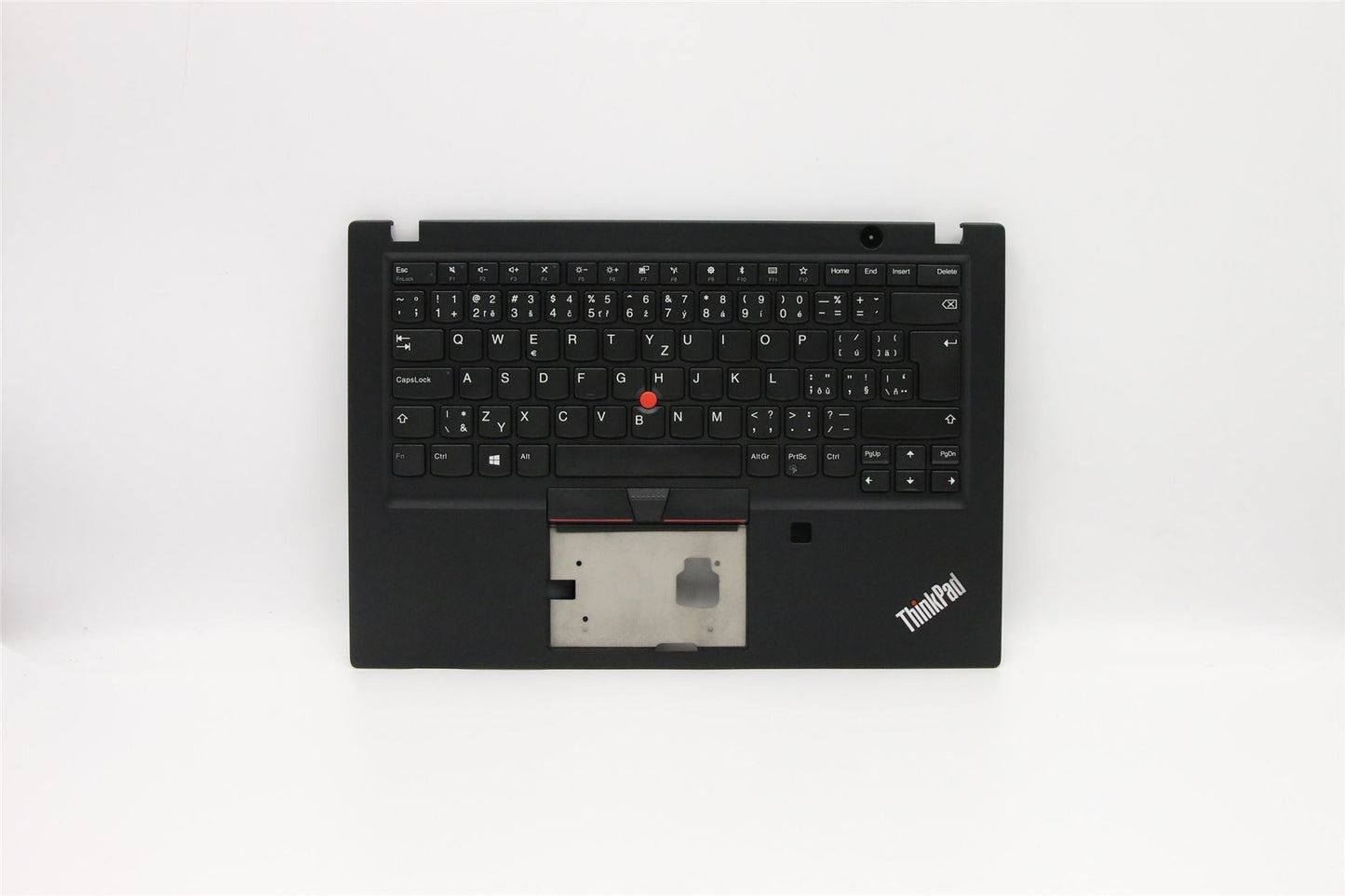 Lenovo ThinkPad T495s Keyboard Palmrest Top Cover Czech Slovakian 5M11A08392