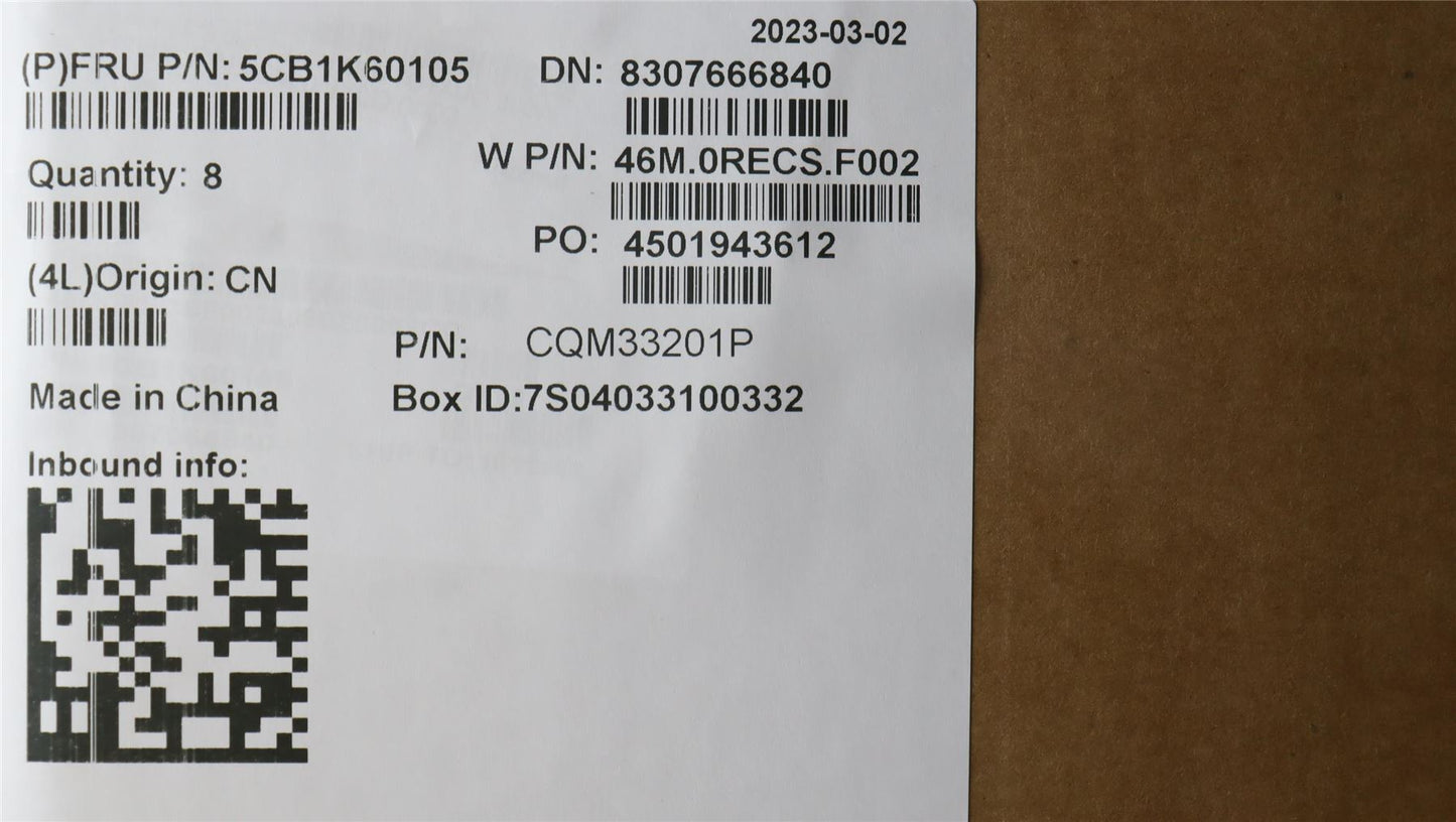 Lenovo LCD Cover W 82XY AB 5CB1K60105