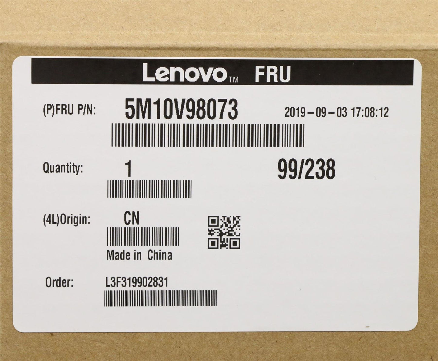 Lenovo ThinkPad T470s Palmrest Top Cover Housing Black 5M10V98073