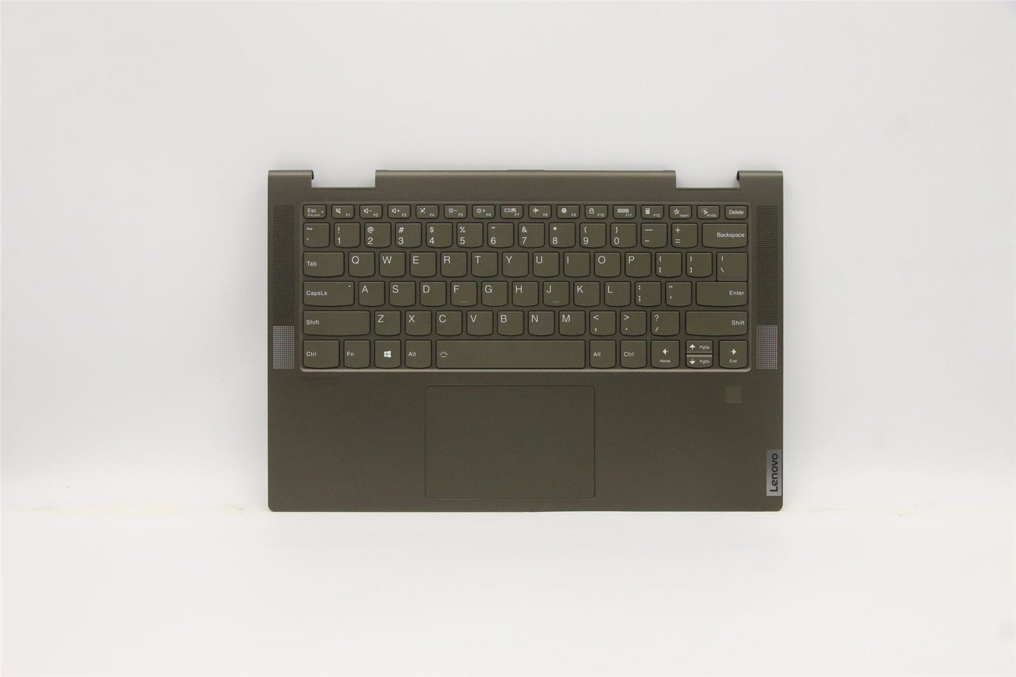 Lenovo IdeaPad 7 14ITL5 Palmrest Cover Touchpad Keyboard US Dark Moss 5CB1A08872