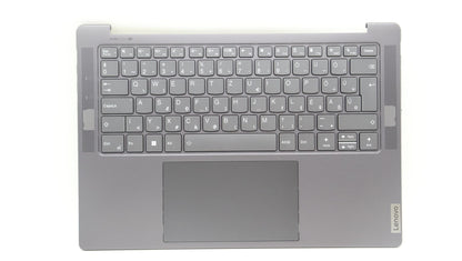 Lenovo Yoga 7 14ARP8 Palmrest Cover Touchpad Keyboard Hungarian 5CB1L50267