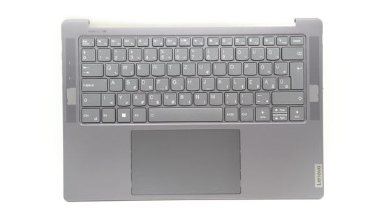 Lenovo Yoga 7 14ARP8 Palmrest Cover Touchpad Keyboard Hungarian 5CB1L50267