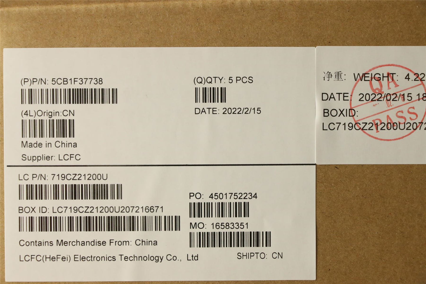Lenovo Legion 5 16IAH7H Palmrest Touchpad Cover Keyboard US Grey 5CB1F37738