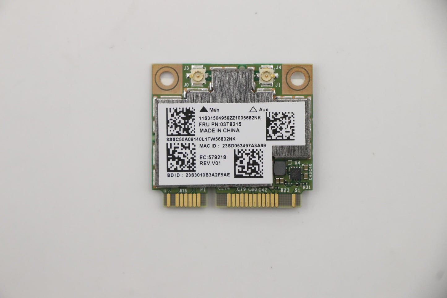 Lenovo BCM4352+BCM20702 WWAN M.2 Board 03T8215