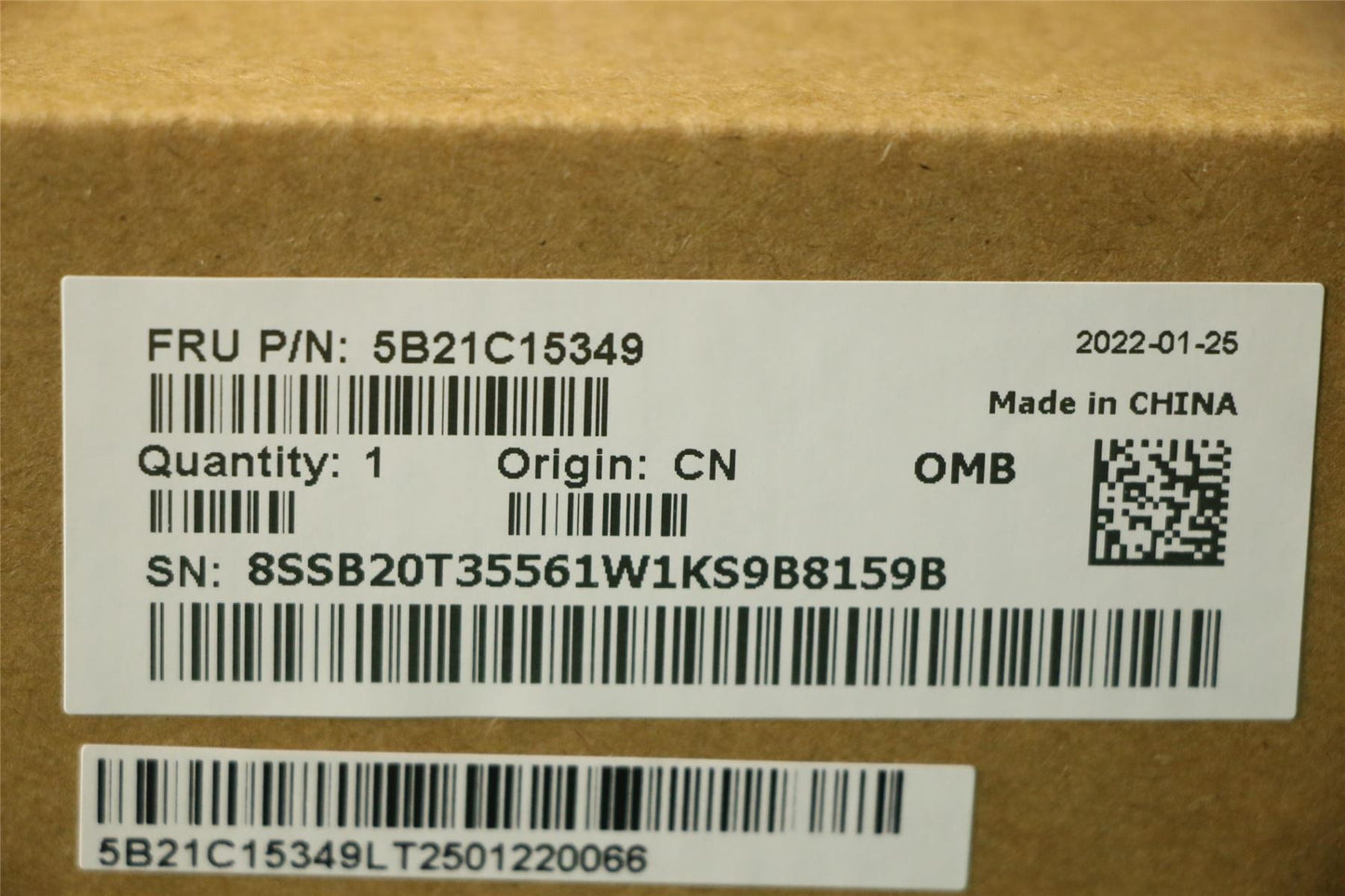 Lenovo WIN,i7-8665U vP,16G,JP,AMT,dTPM 5B21C15349