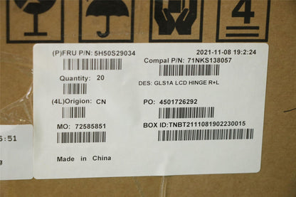 Lenovo IdeaPad 1-14ADA7 1 14AMN7 Hinge Hinges Bracket 5H50S29034