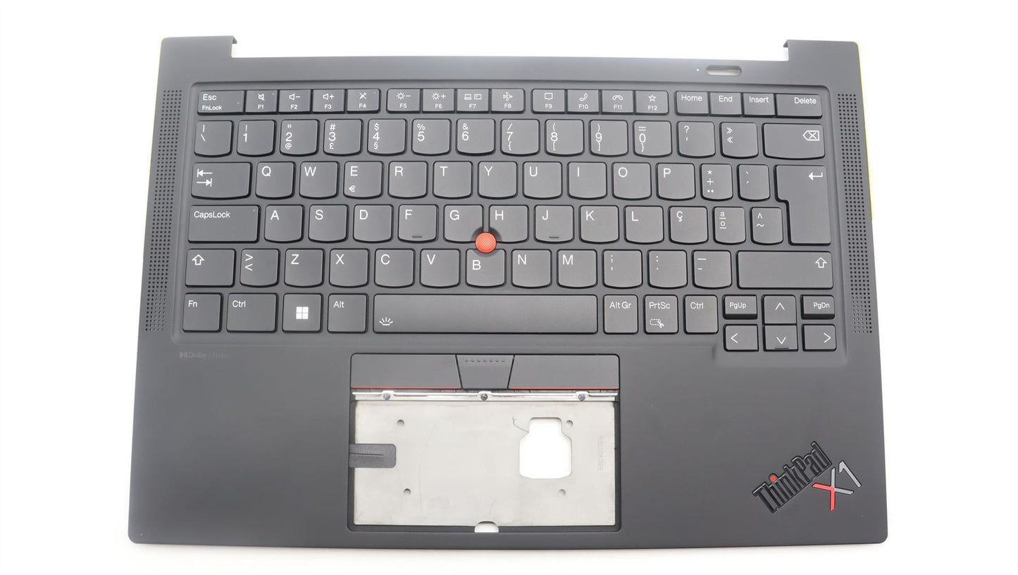 Lenovo ThinkPad X1 11th Gen Keyboard Palmrest Top Cover Portuguese 5M11H62684