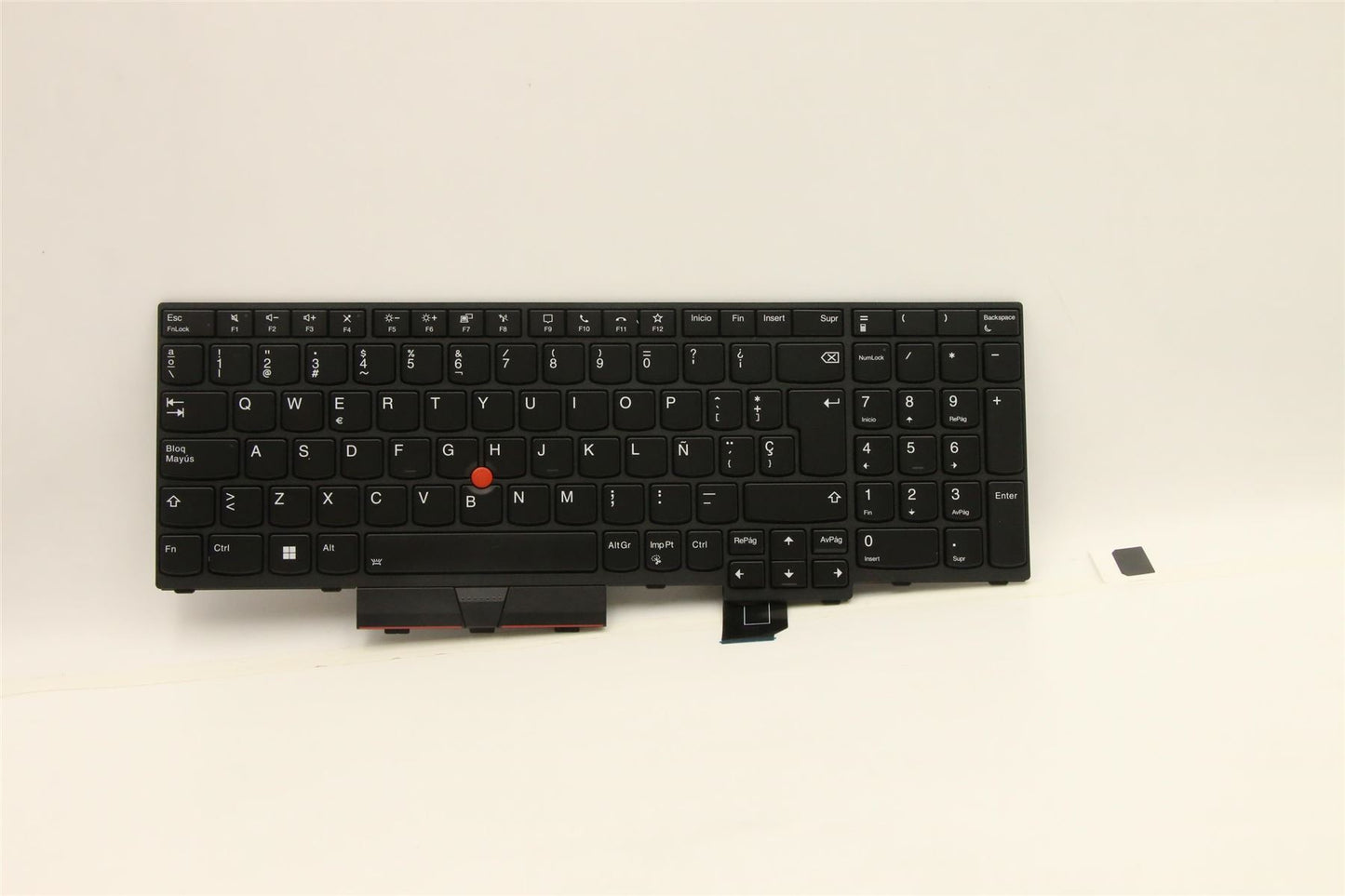 Lenovo ThinkPad P17 Gen 2 Keyboard Spanish Black Backlit 5M11C88858