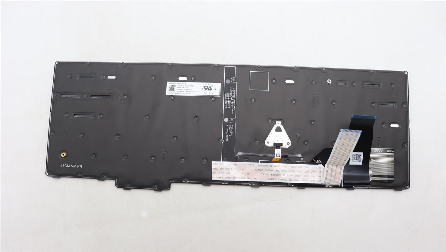 Lenovo ThinkPad P16v Gen 1 L15 Gen 4 T16 Gen 2 Keyboard Backlit 5N21K05170