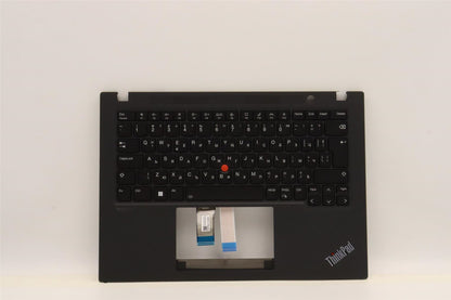 Lenovo ThinkPad T14s Gen 3 Keyboard Palmrest Top Cover Bulgarian 5M11G27150