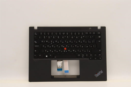 Lenovo ThinkPad T14s Gen 3 Keyboard Palmrest Top Cover Bulgarian 5M11G27150