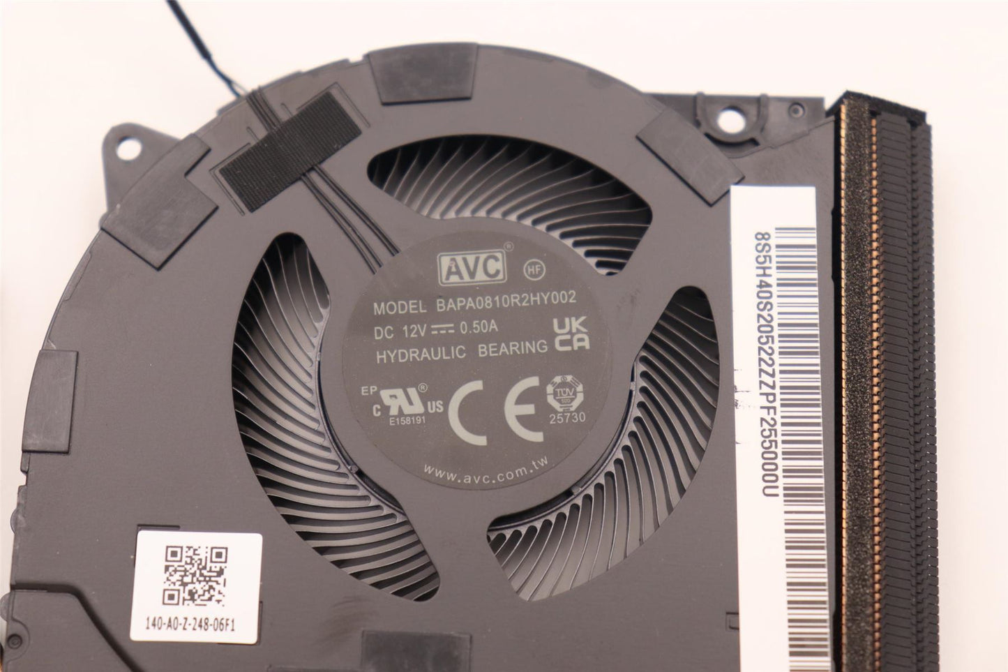Lenovo Legion 5 15ARH7H Fan Heatsink 5H40S20522
