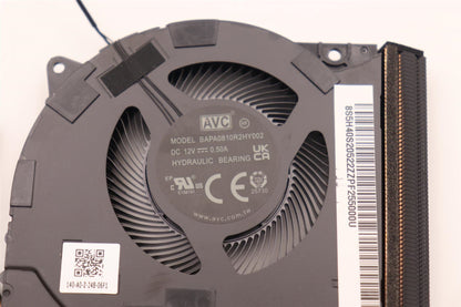 Lenovo Legion 5 15ARH7H Fan Heatsink 5H40S20522