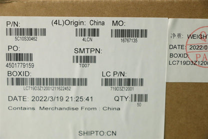 Lenovo USB Board Cable L 82RK 5C10S30462