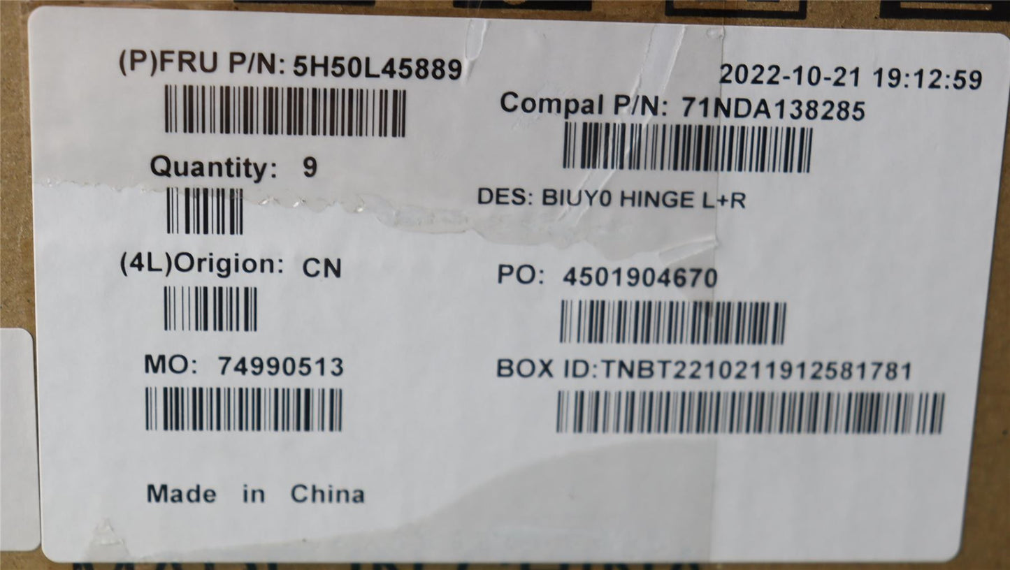 Lenovo Yoga 510-14ISK 510-14AST 510-14IKB Hinge Hinges Bracket 5H50L45889