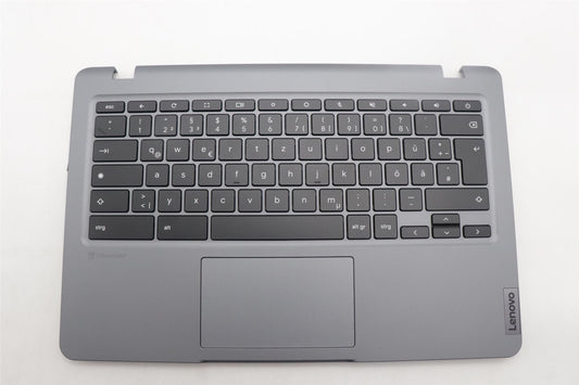 Lenovo 14e Gen3 Keyboard Palmrest Top Cover German Black Backlit 5M11H61878