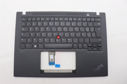 Lenovo ThinkPad T14s Gen 3 Palmrest Cover Keyboard German Black 5M11G26944