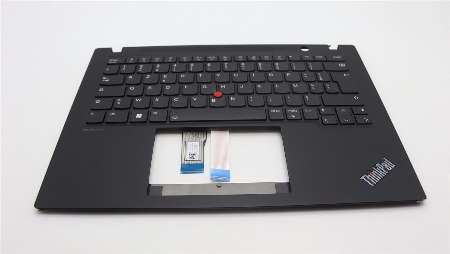 Lenovo ThinkPad T14s Gen 4 Palmrest Cover Keyboard French Black 5M11L92844