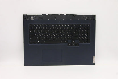 Lenovo 5 17ITH6 Palmrest Cover Touchpad Keyboard Russian Phantom Blue 5CB1D20067