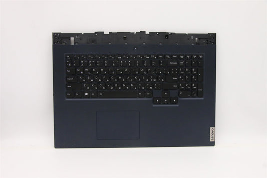 Lenovo 5 17ITH6 Palmrest Cover Touchpad Keyboard Russian Phantom Blue 5CB1D20067
