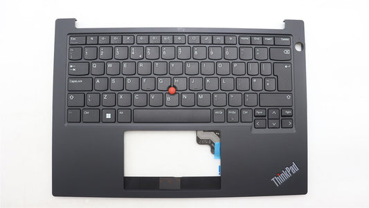 Lenovo ThinkPad E14 Gen 5 Palmrest Cover Keyboard UK Europe Black 5M11L92315