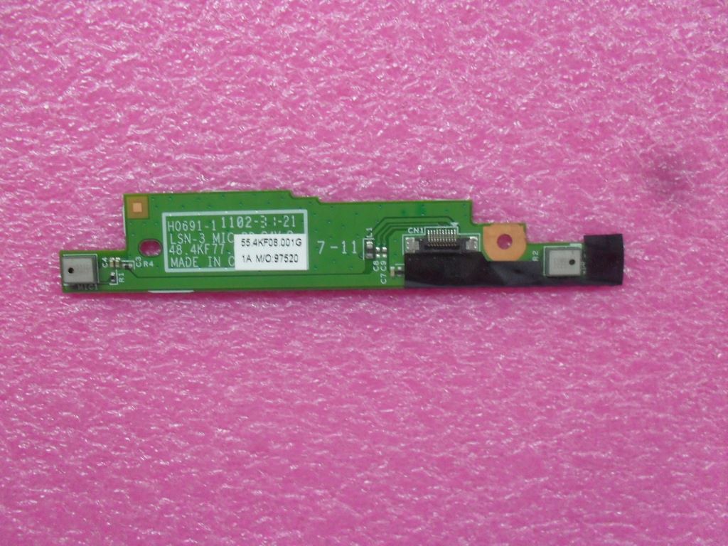 Lenovo FRU Sub Card Microphone Board 04W1697
