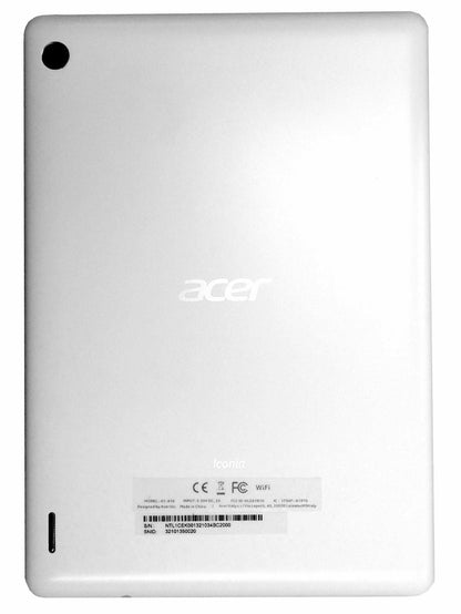 Acer Iconia A1-810 LCD Cover Rear Back Housing Black 60.L1DN1.001