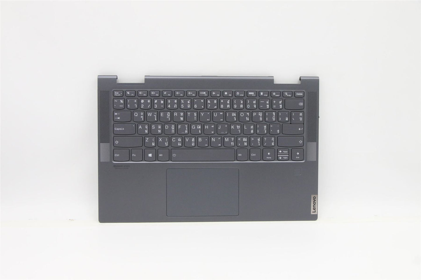 Lenovo Yoga 7-14ACN6 Keyboard Palmrest Top Cover Thai Grey 5CB1D12410