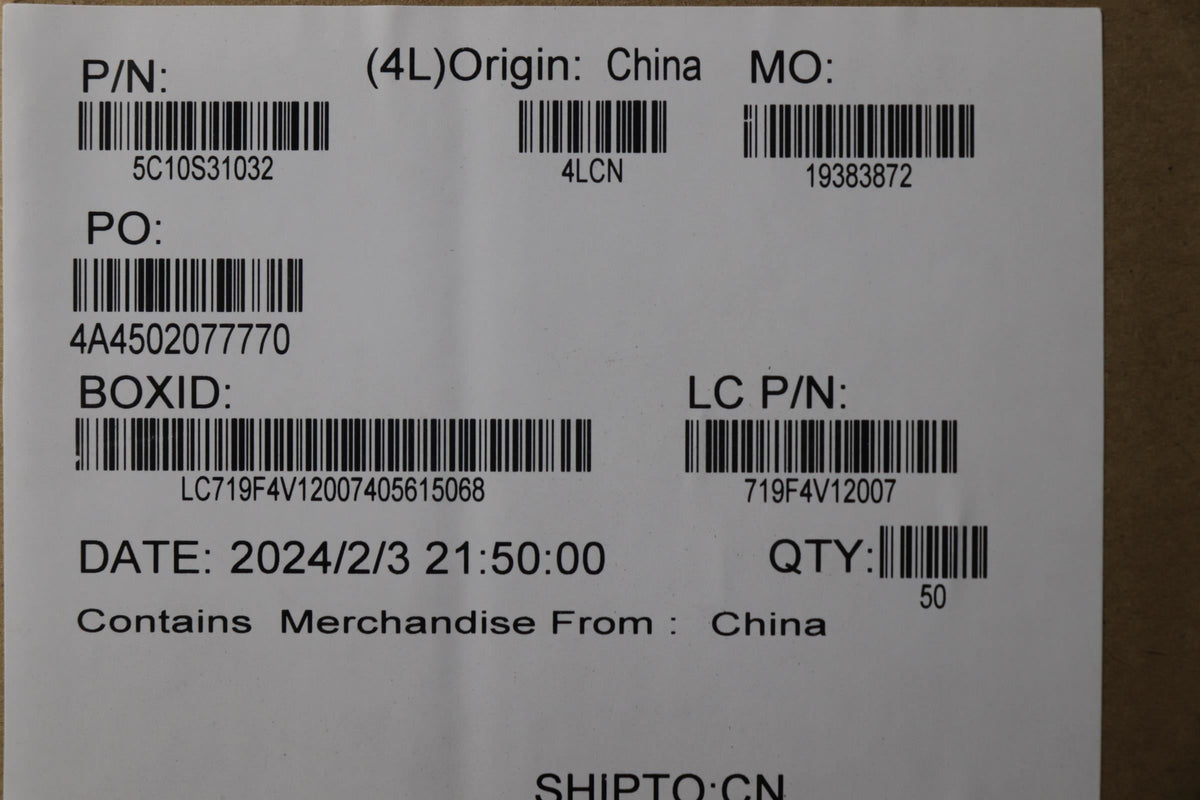 Lenovo L21KR Fingerprint FPR FFC Cable 5C10S31032