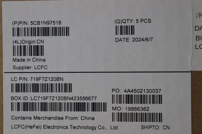 Lenovo Upper Case ASM_UKE L 83E7AGNBL 5CB1N97518