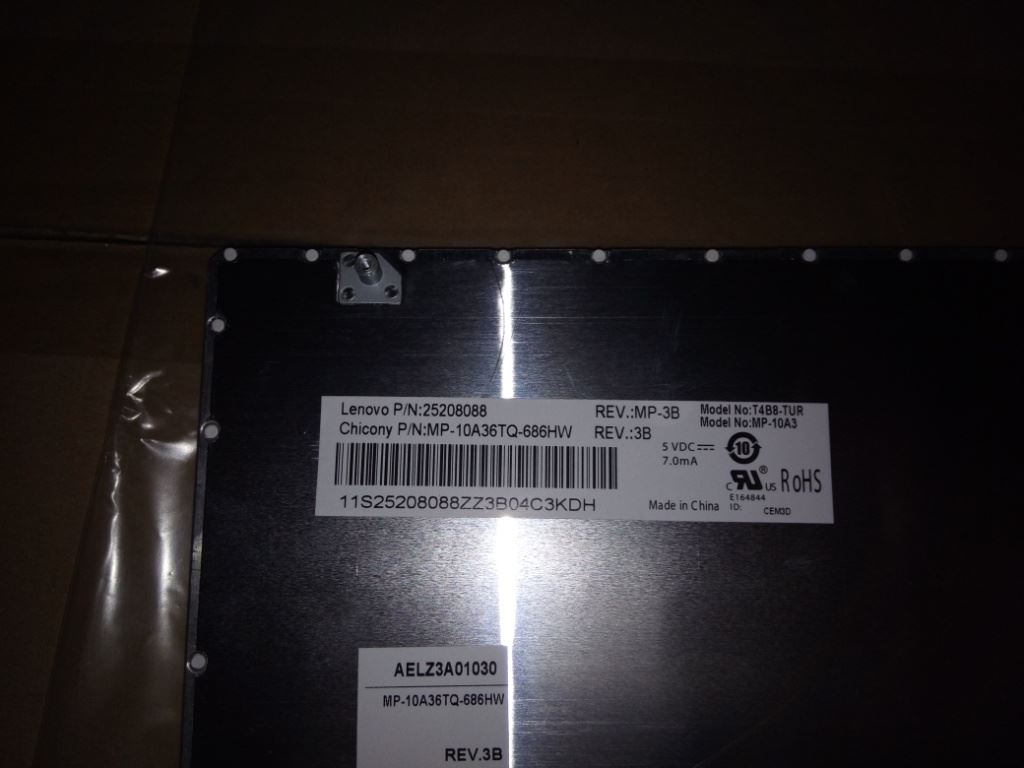 Lenovo CCYT4G8TUR102BlkKeyWhtFKBD(win8) Keyboard 25208088