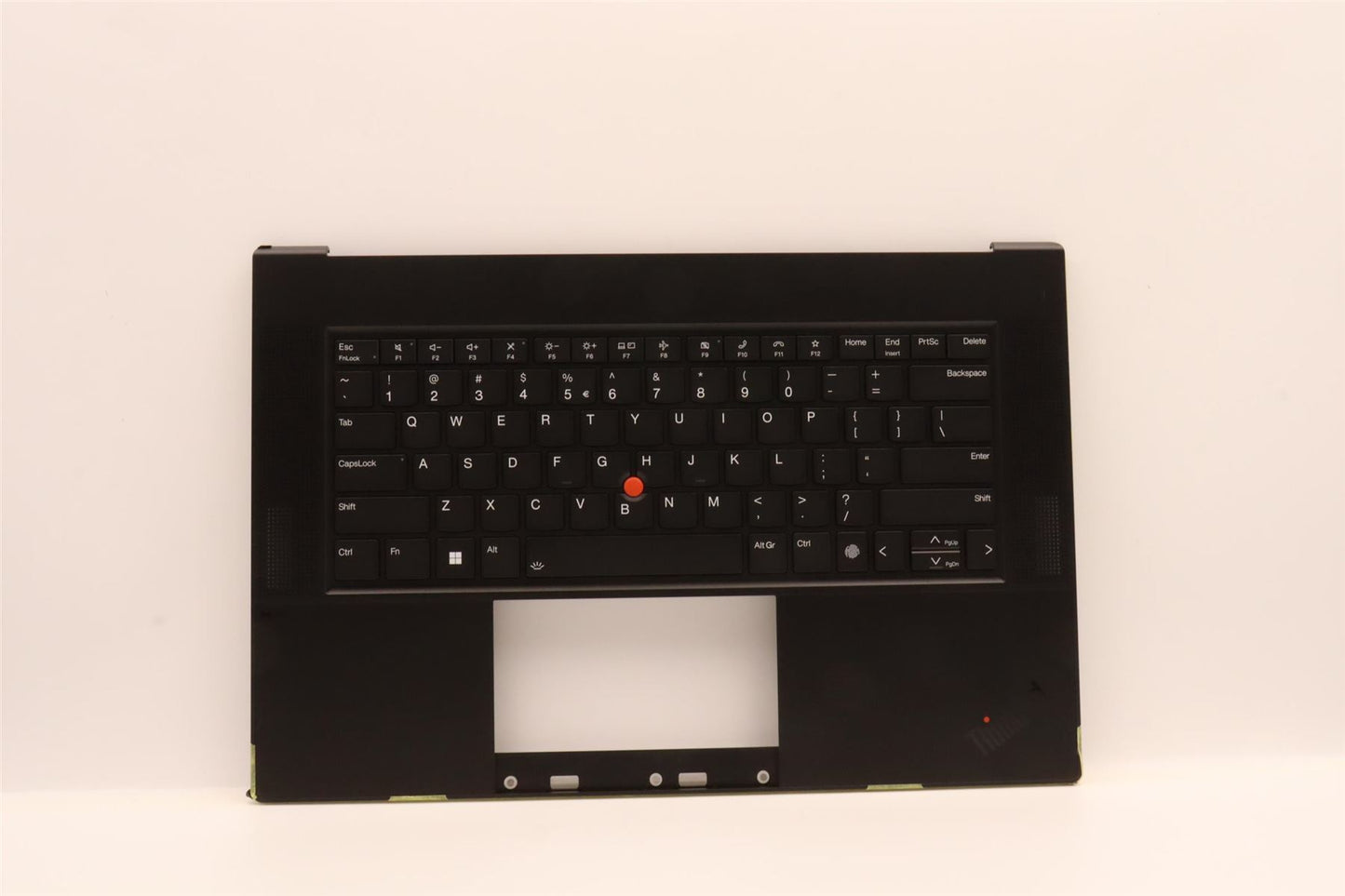Lenovo ThinkPad Z16 Gen 1 Keyboard Palmrest Top Cover US Euro Black 5M11J13377