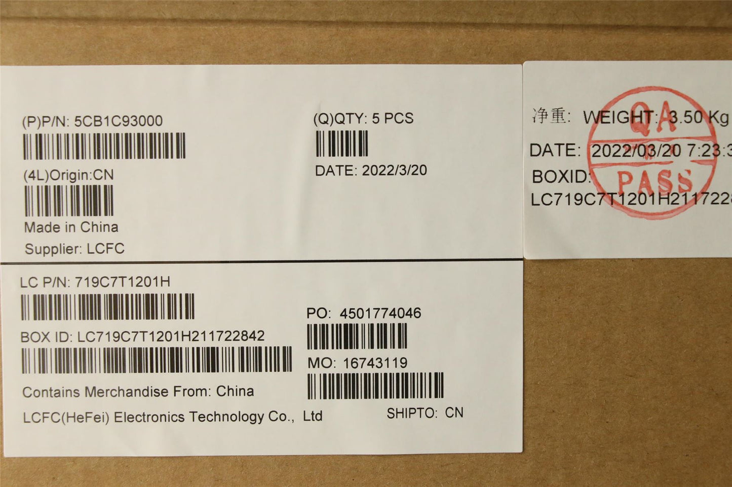 Lenovo Upper Case ASM_ENG L82JW BK_WHW/F 5CB1C93000