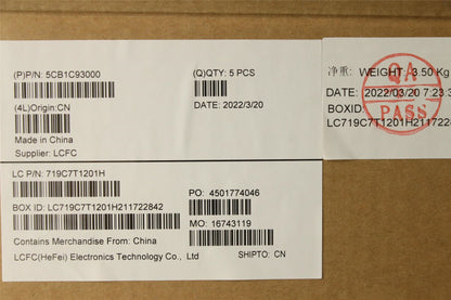 Lenovo Upper Case ASM_ENG L82JW BK_WHW/F 5CB1C93000