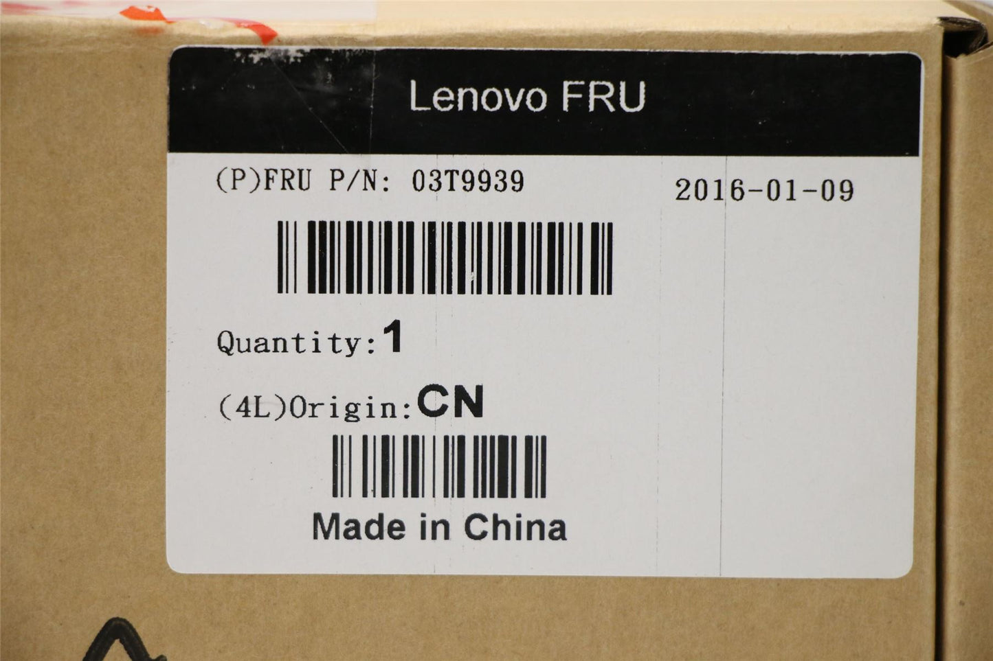 Lenovo SLOT COVER FRU,PCI SLOT COVER,BR1 03T9939