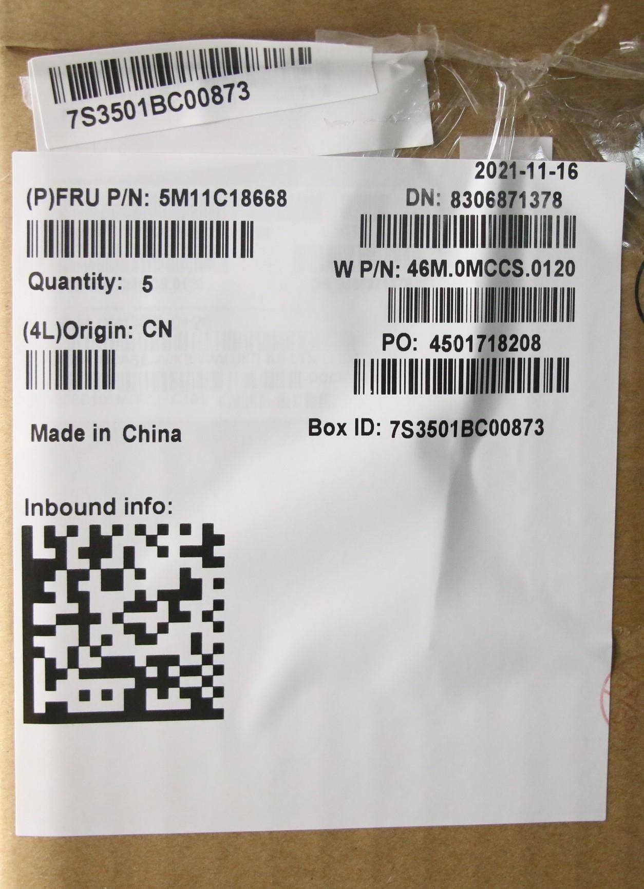 Lenovo WW C-Cvr+UKR KB ASM,CHY 5M11C18631