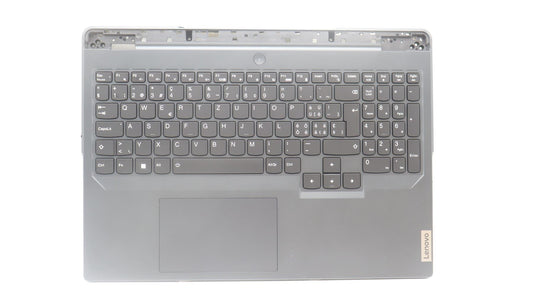 Lenovo Legion 5 16ARX8 Palmrest Cover Touchpad Keyboard Switzerland 5CB1L54642