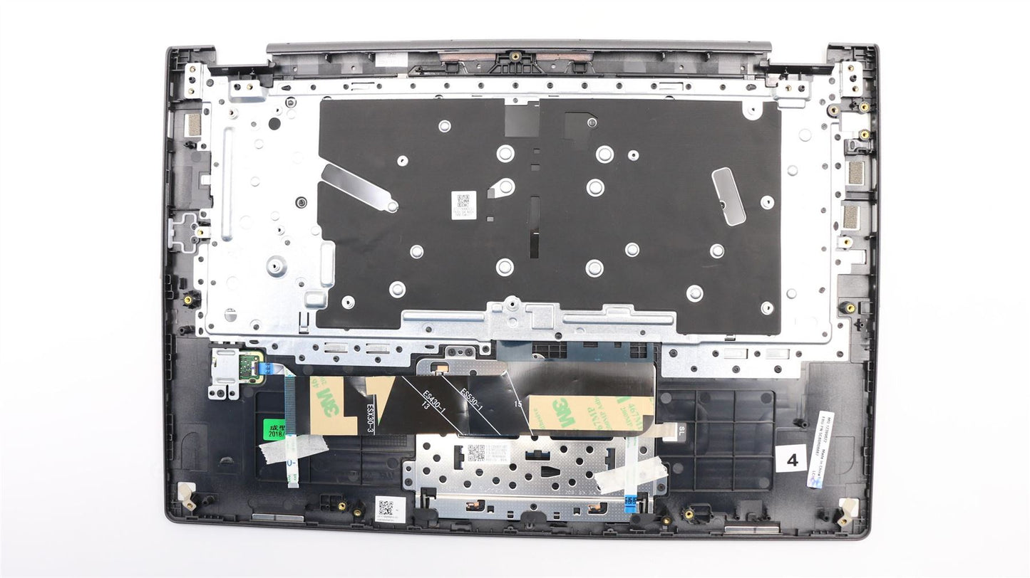 Lenovo Yoga 530-14IKB Keyboard Palmrest Top Cover German Grey 5CB0R08887