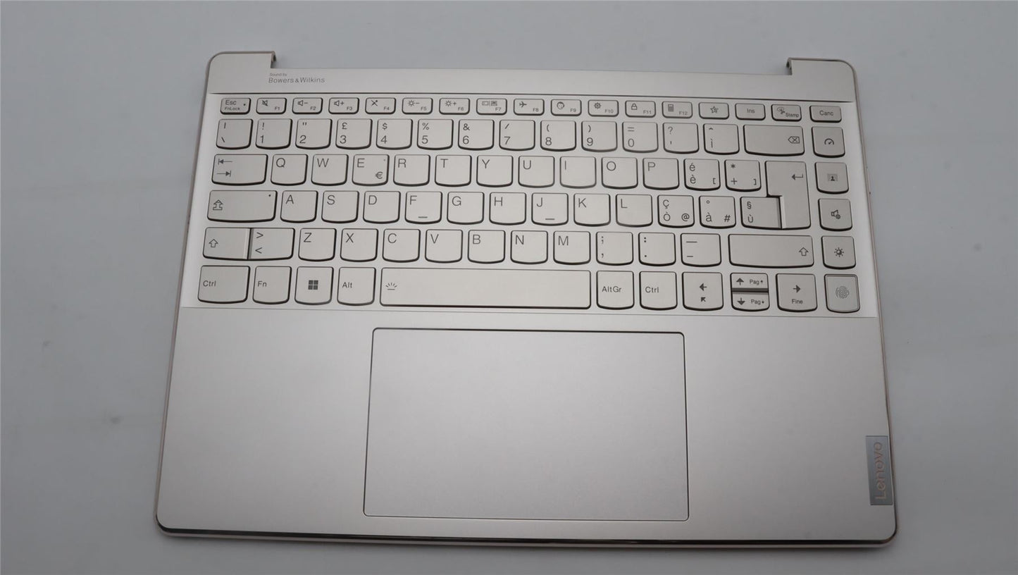 Lenovo Yoga 9 14IRP8 Palmrest Cover Touchpad Keyboard Italian Oatmeal 5CB1K62474