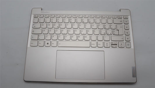 Lenovo Yoga 9 14IRP8 Palmrest Cover Touchpad Keyboard Italian Oatmeal 5CB1K62474